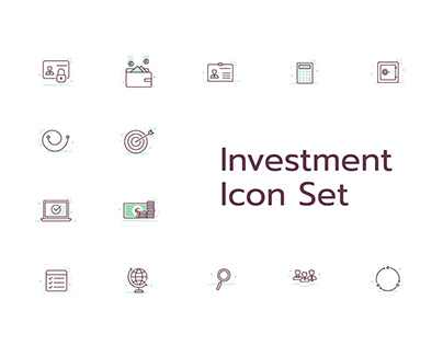 Investment Icon Set