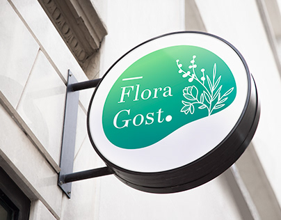 Логотип Flora Gost