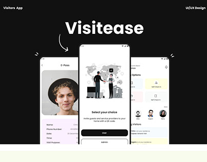 Visitors App UI
