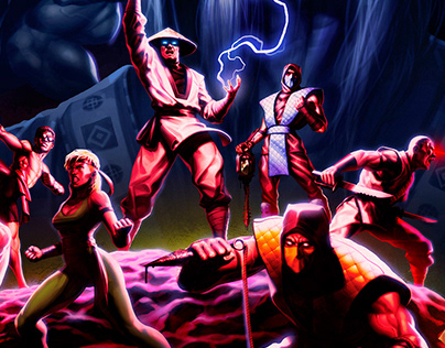 MORTAL KOMBAT 30th Anniversary Fanart