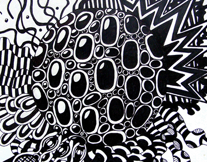 Black & White | Abstract Designs (On Paper)
