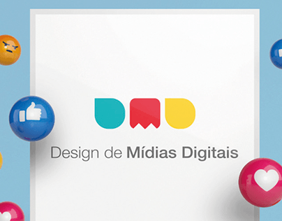 Logo Fictícia - Curso Design de Mídias Digitais
