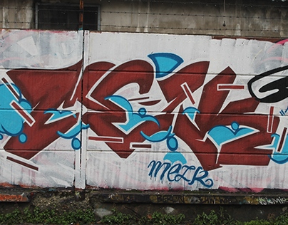 Graffiti paintings by Artmezk