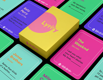 Lyrify - Card Game Concept