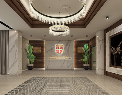Hotel lobby, Football association of Serbia