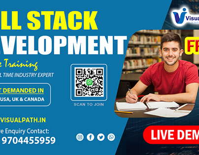 Full stack training in Hyderabad -Visualpath