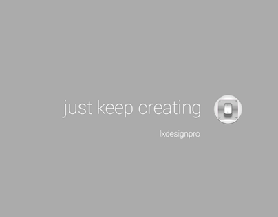 keep creating