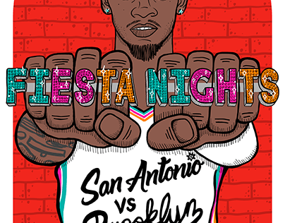 21-22 Spurs Fiesta Nights Posters