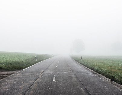 Fotografie – „Straßen im Nebel“
