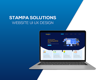 Stampa Solutions Website UI UX