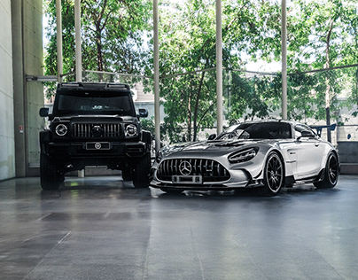 Project thumbnail - Mercedes Benz GT black Series and G63