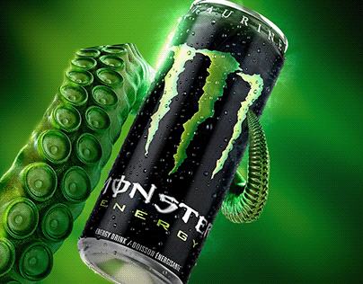 Monster Energy Drink - Manipulação de imagem