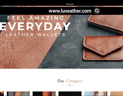 Shopify Custom Website - Luveather