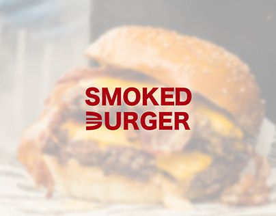 Smoked burger logo | سموكد برقر