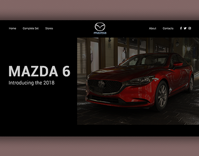 Landing Page Mazda6