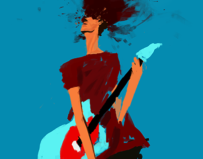 Guitarist Series (Concert Posters)