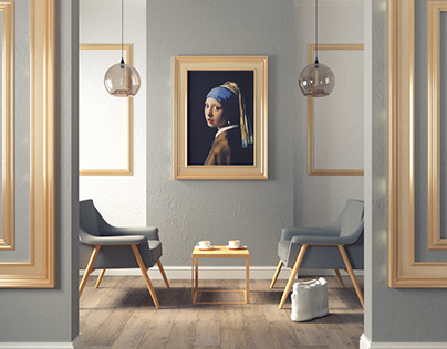 Inspired by Jan Vermeer paintings