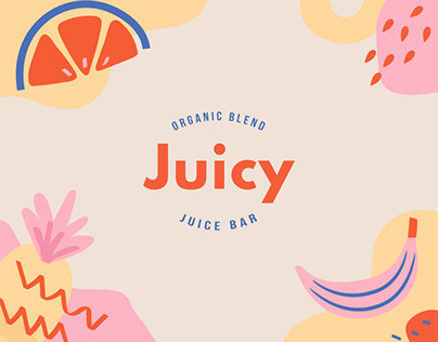 Juicy - Juice Bar Branding