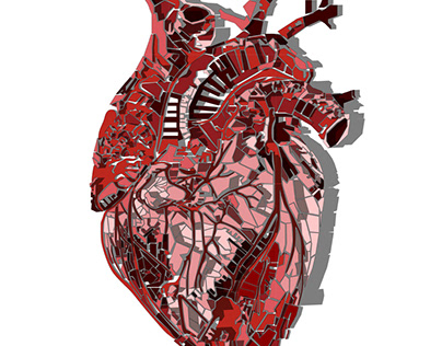 SERCE/HEART 3D + PAINTINGS