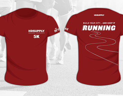 orlando corporate 5K race, t-shirt designs
