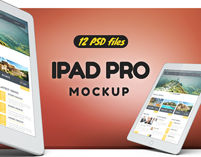 iPad Pro 9,7 " Mockup