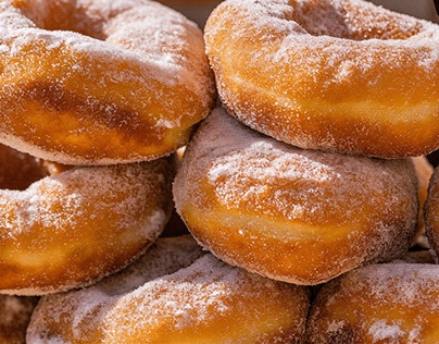 Traditional Hungarian Berliner/doughnut