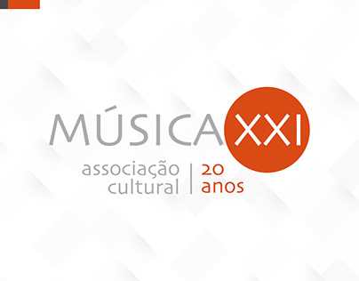 Flyer | Associação Cultural Música XXI (20 Anos)