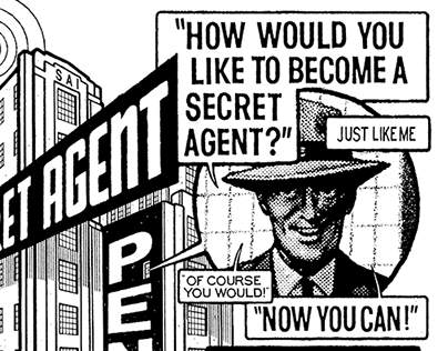 Eymer Self-Promo | secret agent pen