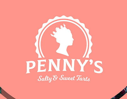 Penny's Salty & Sweet Tarts (visual identity)