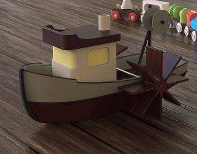 Bungee Boats toy concept