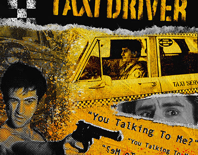 Movie Poster Remade For "Taxi Driver"