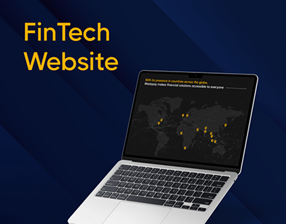FinTech Website Design