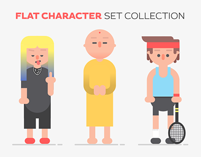 Flat Character Set Collection