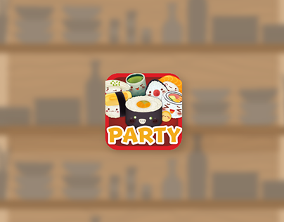 Sushi Go Party! - Mobile Game UI Concept
