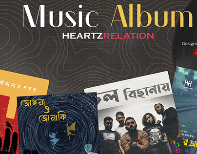 HeartZRelation's Music Album Design