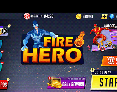 Fire hero game_Gui