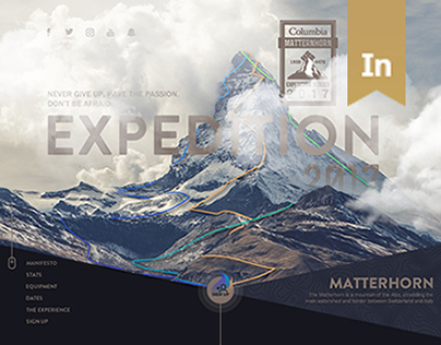Columbia Clothing X Matterhorn - Expedition 2017