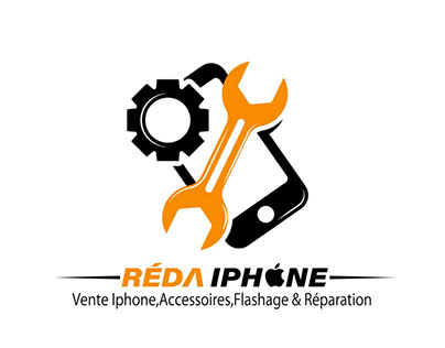 Logo design for « Réda iPhone ».