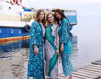 Коллекция одежды "Лёд Байкала", clothing collection