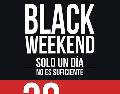 Black Weekend Aliss Prensa