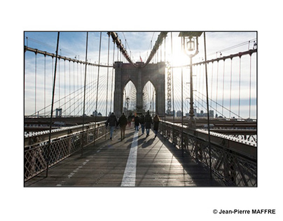 New York : Les ponts de Manhattan et de Brooklyn