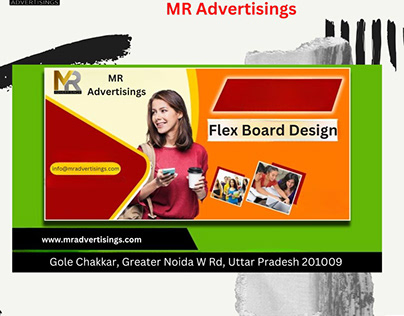 Flex Board Design in Noida Extension - MR Advertisings