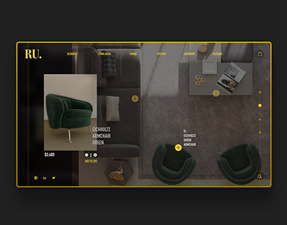 Interior Design UI concept
