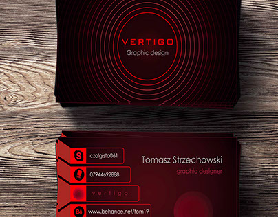 Business Card -Vertigo