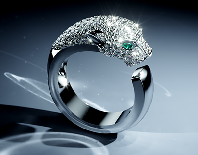 Project thumbnail - CARTIER - Panther ring