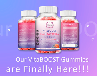 Vitaboost Gummie, Essential Nutrients for Hair
