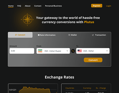 Plutus - Currency Exchange Platform