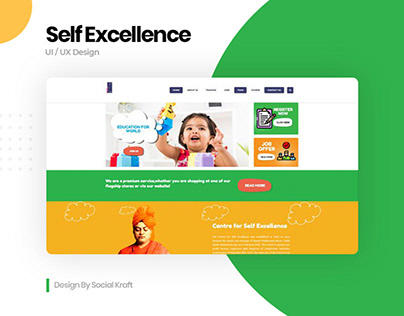 Self Excellence - Training Institute Website - D & D