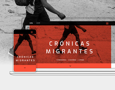 Diseño web | Crónicas migrantes