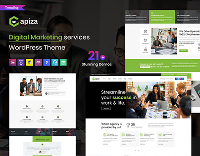 Capiza - Business & Agency WordPress Theme